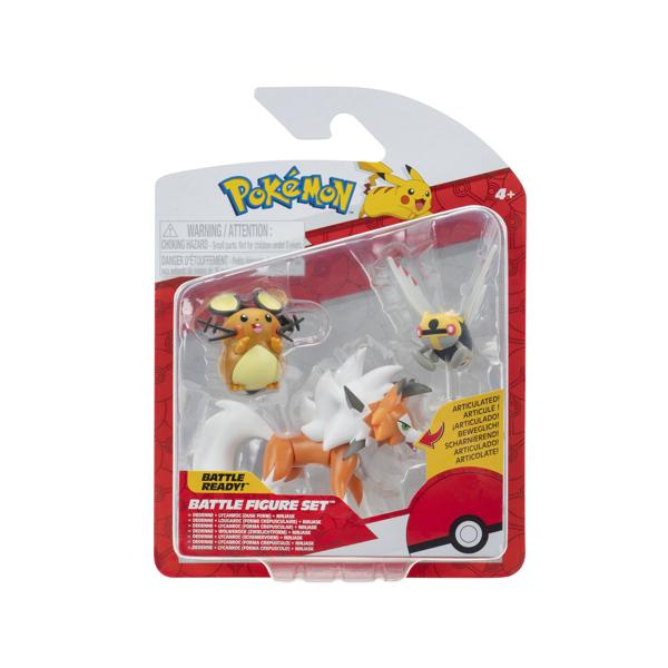 Pokemon Battle Figure 3 Pack – Wave 24 Assorted