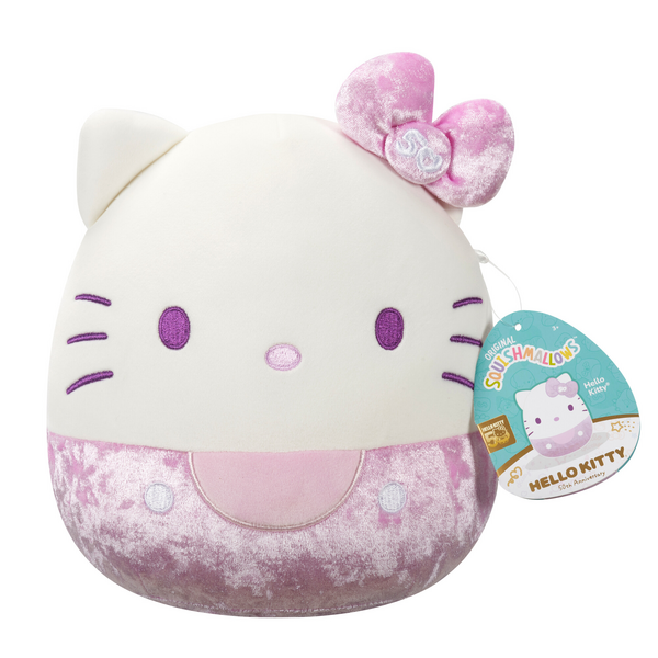 Squishmallows Original Sanrio 8-Inch 50th Anniversary Hello Kitty Assorted