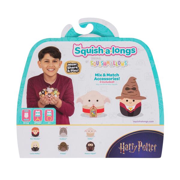 Squish-a-longs “Harry Potter” Mini-Squish + Accessory 6-Pack Assorted