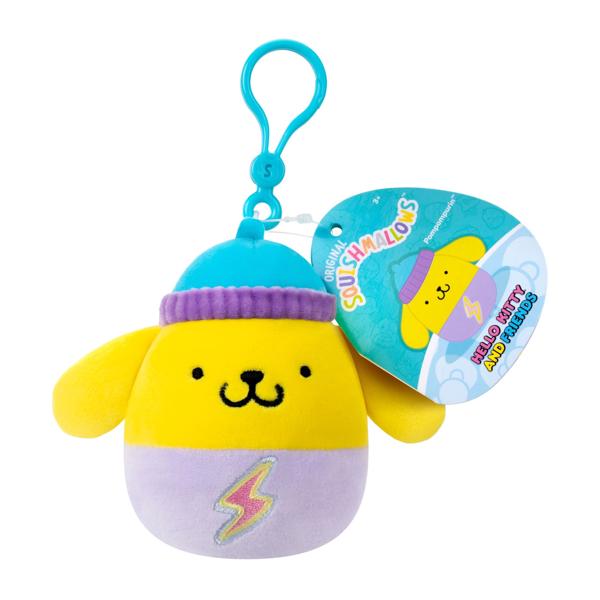 Squishmallows 3.5 Inch Clip Hello Kitty Kawaii Tokyo Assortment