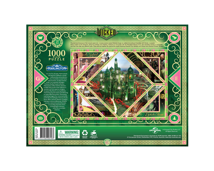 Harlington Premium – Wicked Emerald City 1000 Piece Puzzle