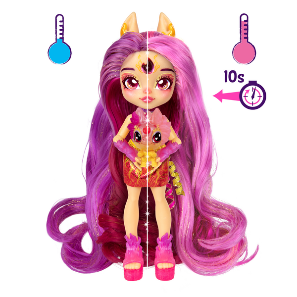 Magic Mixies Pixlings S2 Galaxy Hair Doll Single Pack