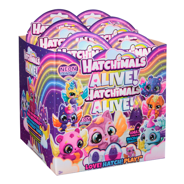 Hatchimals Alive Neon Rainbow 1 Pack