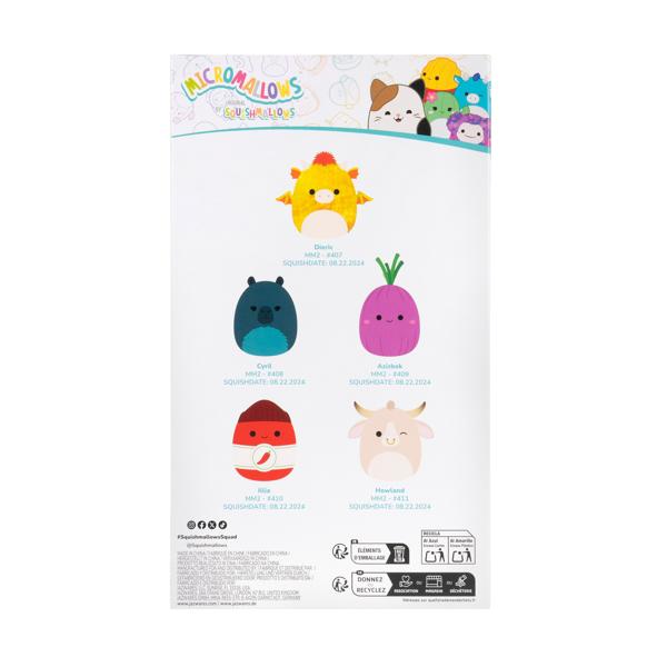 Squishmallows Original Micromallows Plush 5-Pack Assortment