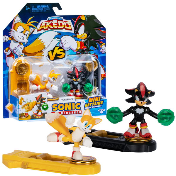 Legends of Akedo Sonic The Hedgehog Versus 2 Pack