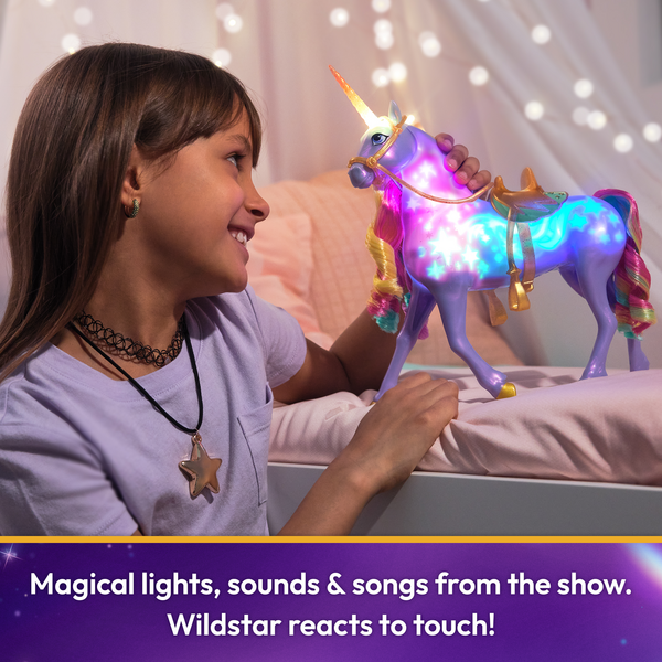 Unicorn Academy Rainbow Light-Up Wildstar 