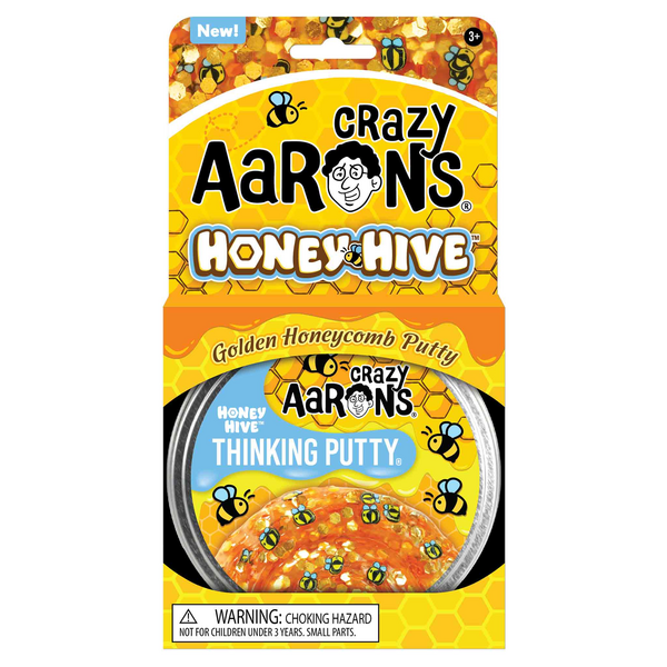 Crazy Aaron’s Honey Hive Thinking Putty