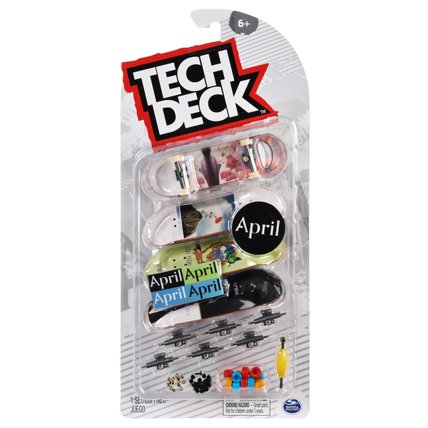 Tech Deck Ultra DLX Flip Skateboard Fingerboard (4 Pack) 