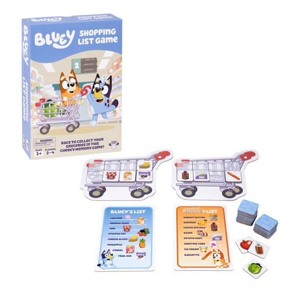 Bluey Shopping List Game