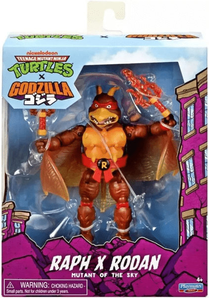 TMNT x Godzilla Action Figures