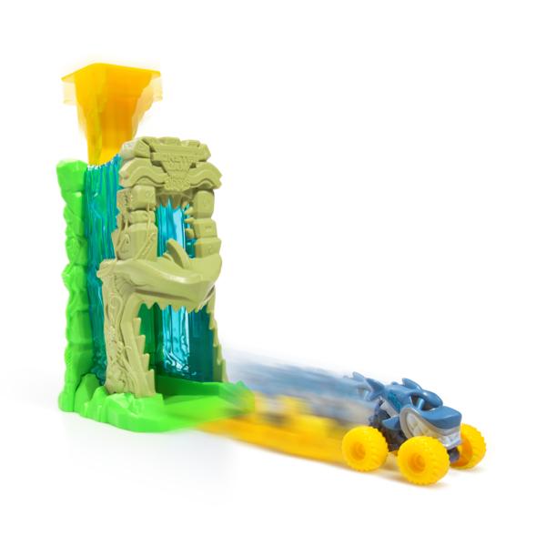 Monster Jam Mini Jams, Megalodon Jungle Blaster Launcher Playset