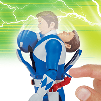 Power Rangers Auto-Morphin Ranger Figures Assorted