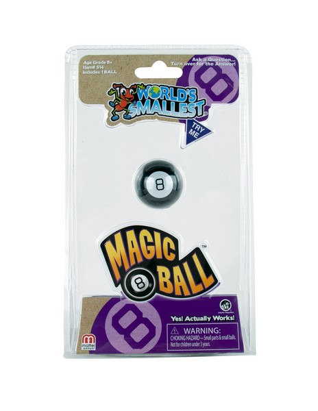 WORLDS SMALLEST MAGIC 8 BALL