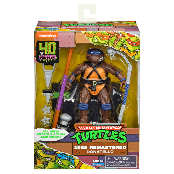 TMNT 40th Anniversary Collector Animated Figure