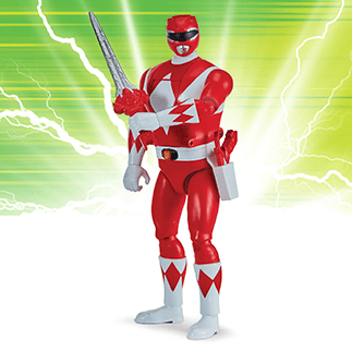 Power Rangers Auto-Morphin Ranger Figures Assorted