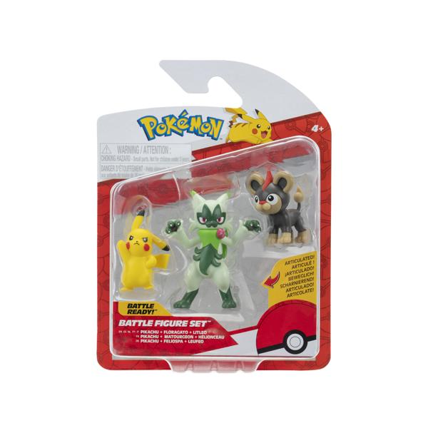 Pokemon Battle Figure 3 Pack – Wave 24 Assorted
