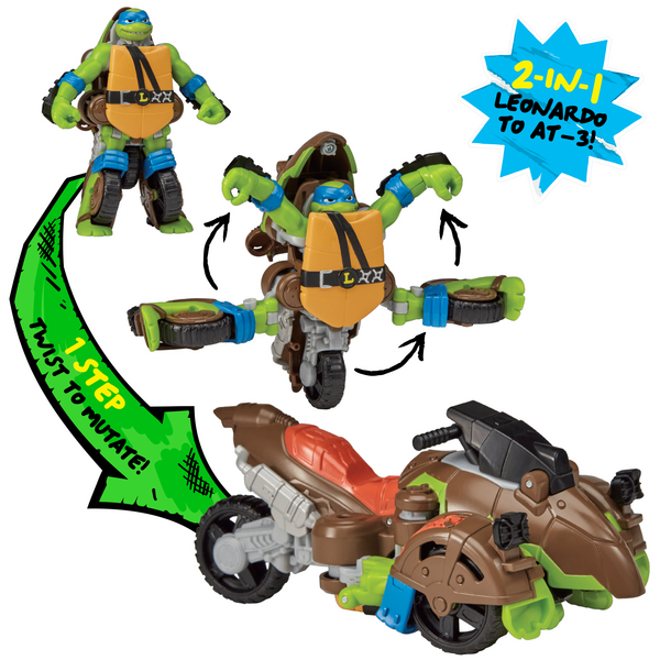 Teenage Mutant Ninja Turtles Twist N Mutate Vehicle