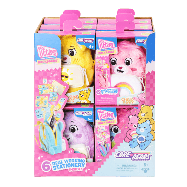 Care Bears Real Littles Backpacks Assortment