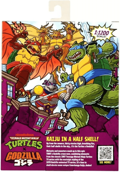 TMNT x Godzilla Action Figures