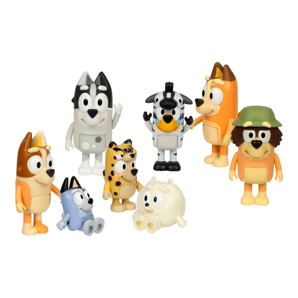 Bluey Family Dress Up Fun 8 Pack