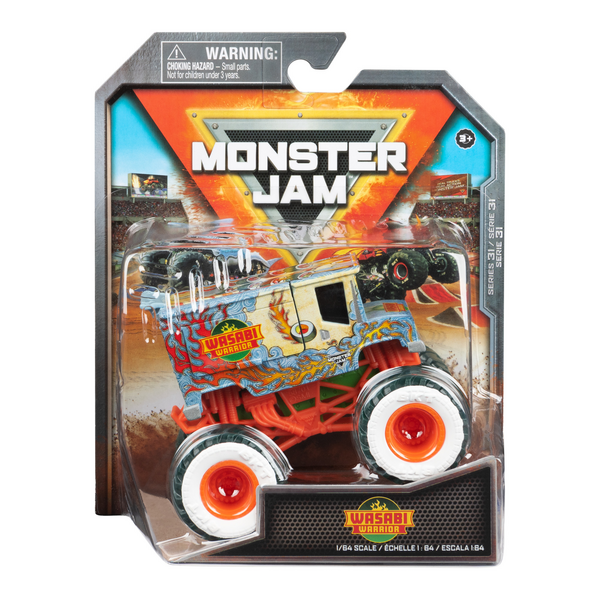 Monster Jam 1:64 Single Pack Assorted