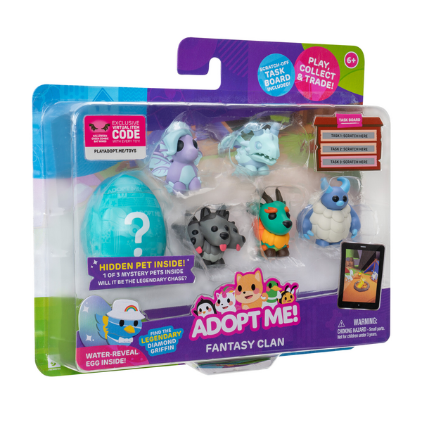 Adopt Me Little Soft Toy Surprise Plush Pets - Assorted