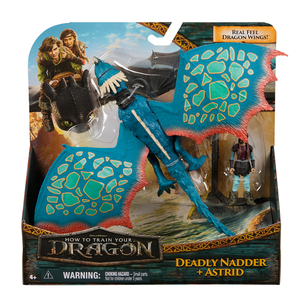 How to Train Your Dragon Deadly Nadder & Astrid