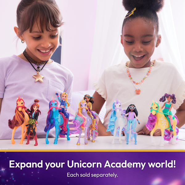 Unicorn Academy Small Doll + Unicorn Assortment