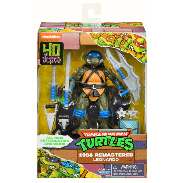 TMNT 40th Anniversary Collector Animated Figure