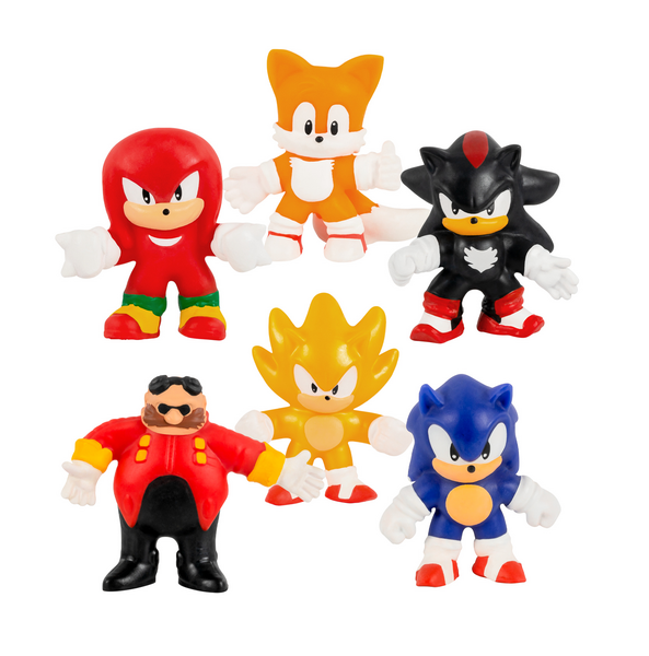 Heroes Of Goo Jit ZU Sonic Mini 6 Pack