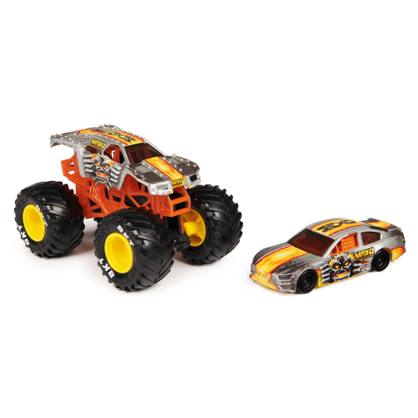 Monster Jam 1:64 Truck and Race Car