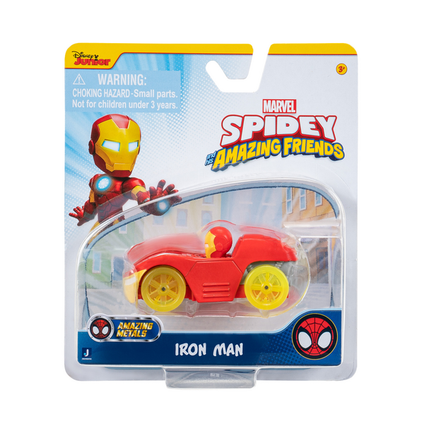 Marvel’s Spidey and His Amazing Friends Amazing Metals Diecast Vehicles Assortment
