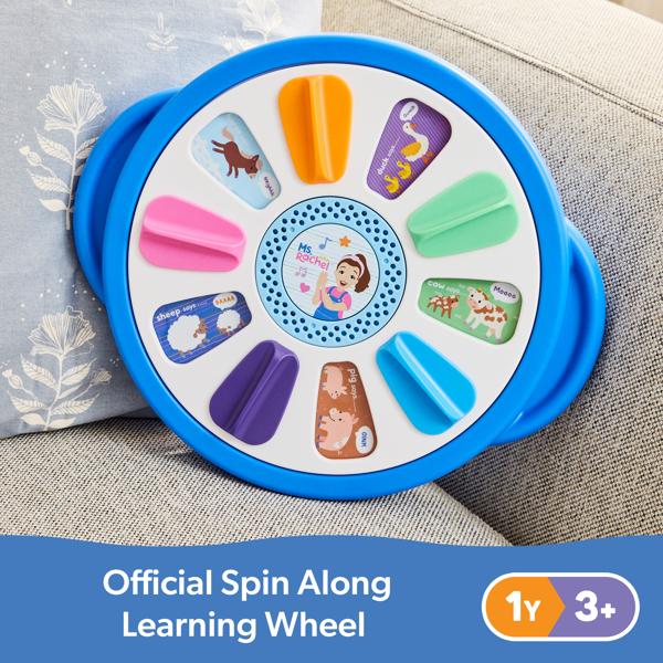 Ms. Rachel Official Spin Along Learning Wheel