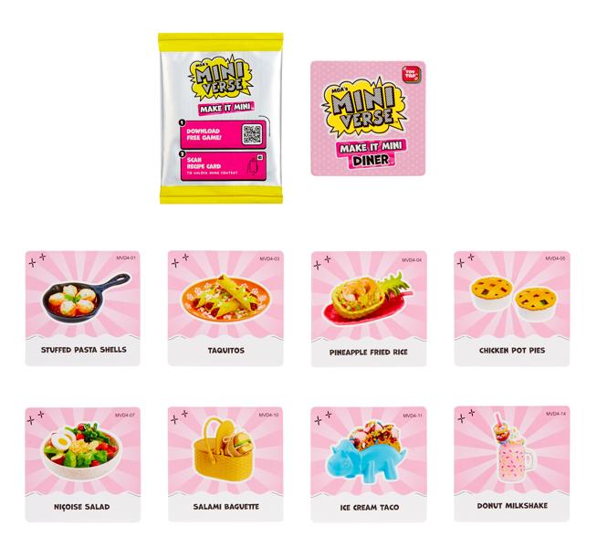 Miniverse Make It Mini Food Diner Series 4 Assorted