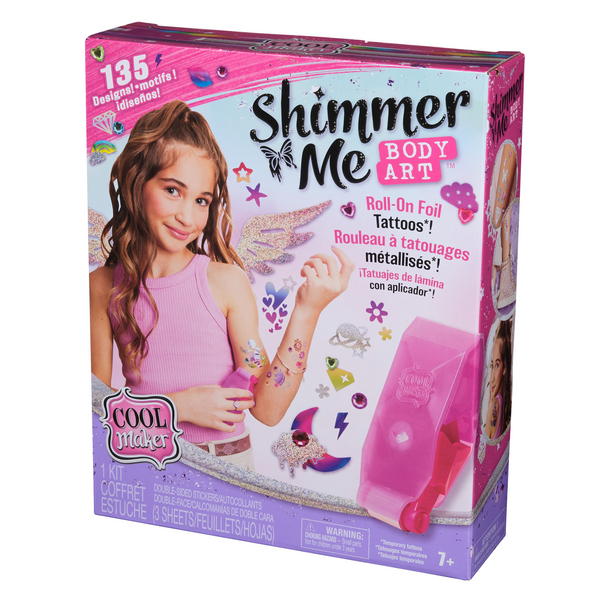 Cool Maker, Shimmer Me Body Art with Roller