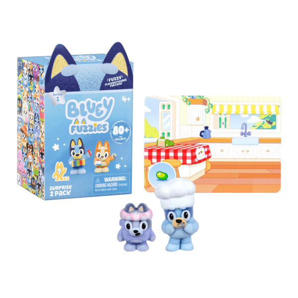 Bluey Fuzzies Surprise 2 Pack
