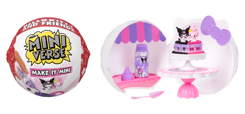 MGA’s Miniverse Make It Mini Hello Kitty® and Friends Series 2 Mini Collectables