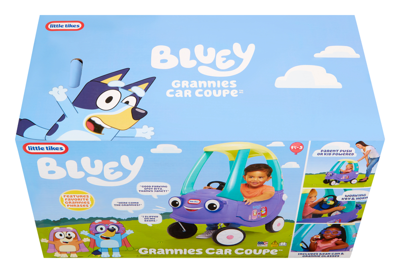 Little Tikes Bluey Grannies Car Coupe