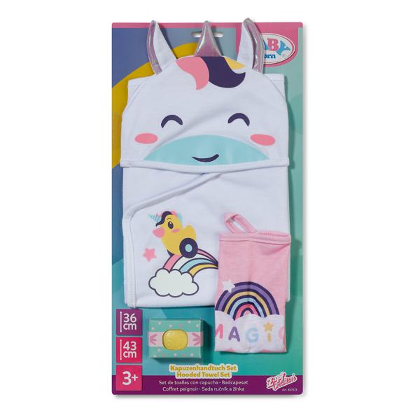 BABY Born Hooded Towel Set
