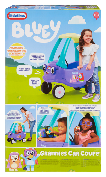 Little Tikes Bluey Grannies Car Coupe