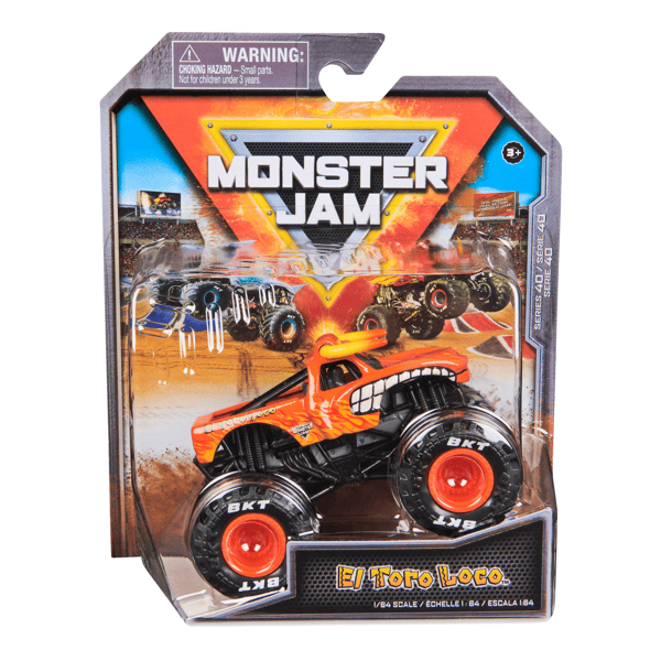 Monster Jam 1:64 Single Pack Assorted