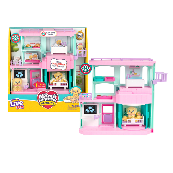 Little Live Pets Mama Surprise Families Baby Care Clinic 