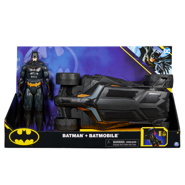 Batman Figure and Batmobile Set