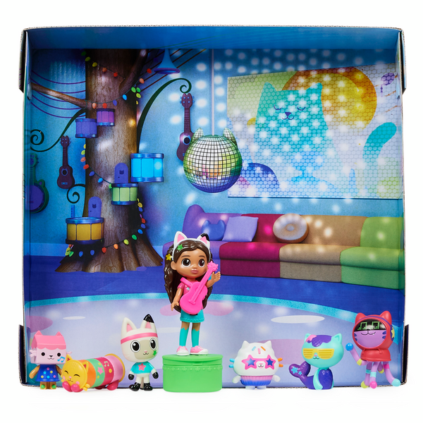 Gabby’s Dollhouse Deluxe Figure Set Dance Party