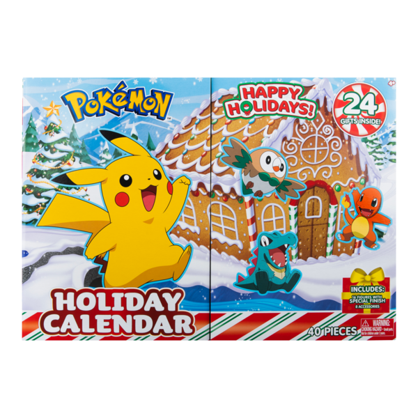 Pokémon 24 Figures Pack Christmas Calendar 