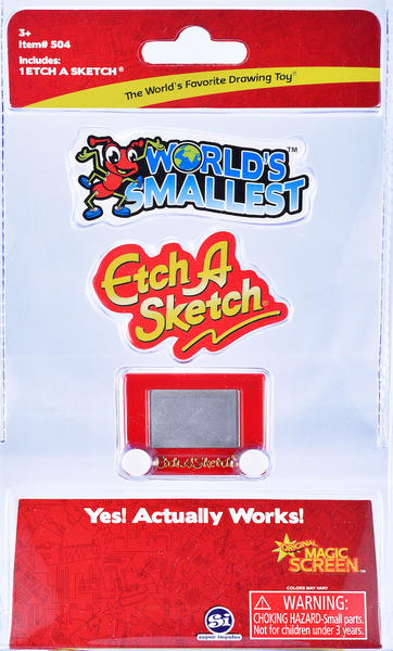 WORLDS SMALLEST ETCH A SKETCH