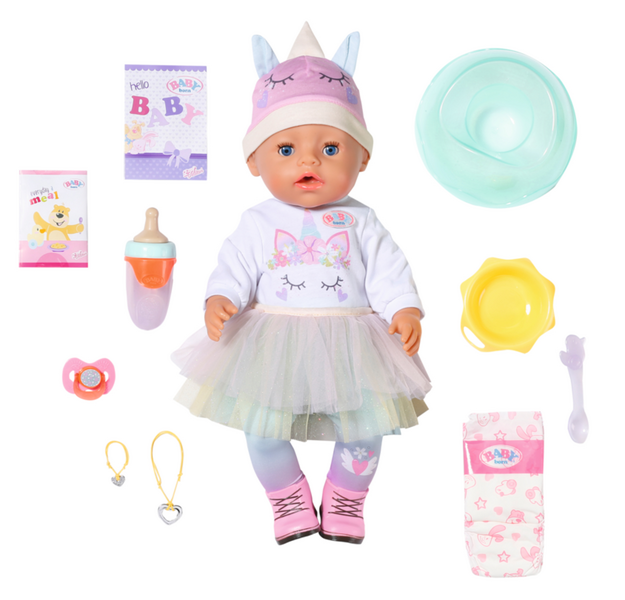 BABY born Magic Unicorn Girl Planet Fun NZ