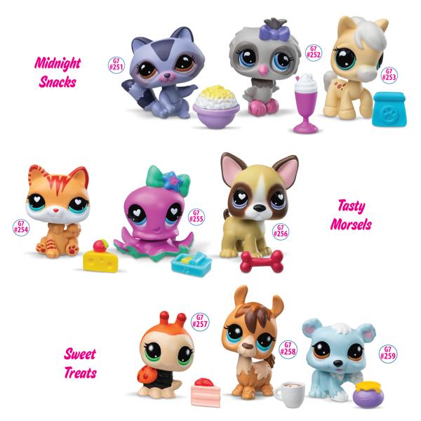 Littlest Pet Shop 3-Pack Trio Series 4 Assortment