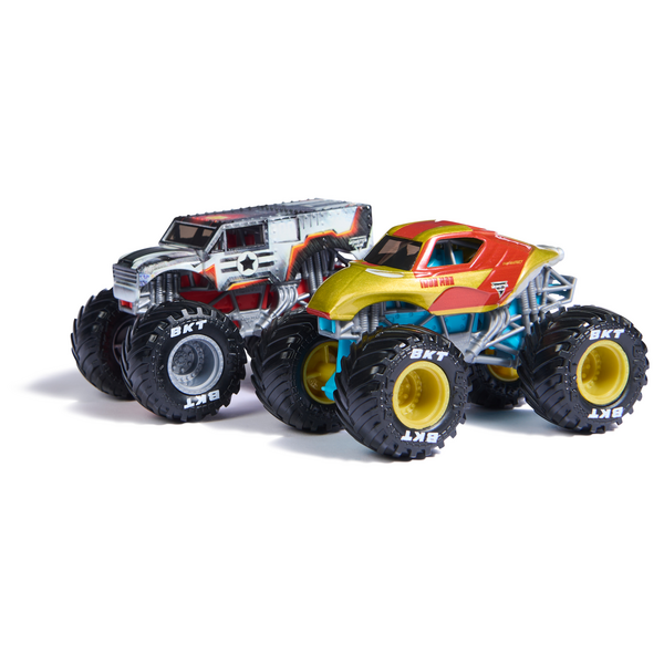 Monster Jam 1:64 Marvel 2 Pack