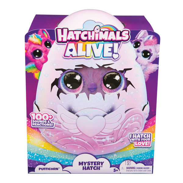 Hatchimals Alive Mystery Hatch Pufficorn